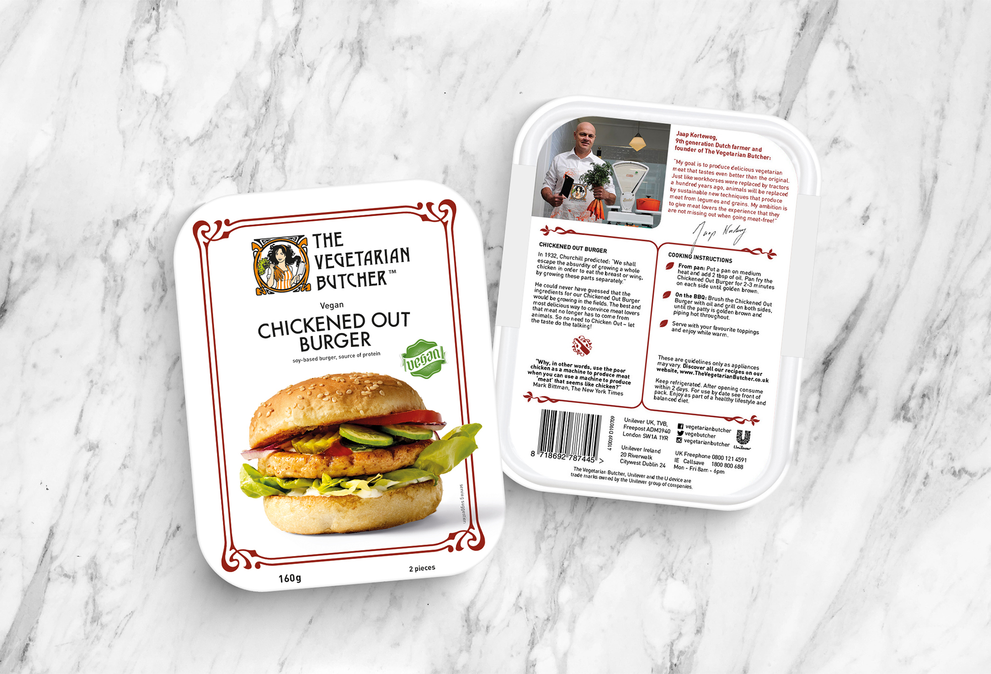 The Vegetarian Butcher Packaging Redesign